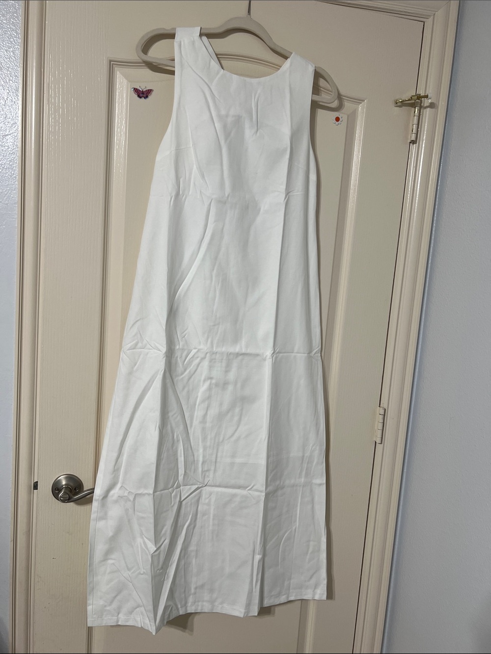 Polo by Ralph Lauren White Sleeveless Maxi Sundress